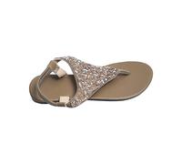 Cocila Sandales CompenséEs Femmes Tendance Plates DéContractéEs à Paillettes Pour Bout Clip Black Wedge Sandals For Womens Barefoot Sandals Womens Black For Champagne Shoes Chaussure D'ÉTé