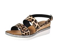 Cocila Sandales Cuir De Plage à Talons CompenséS éPais Moyens Et Hauts Sandales De RandonnéE Femmes Chaussure Femmes Ete Chic Sabot Plastique Pied Large Chaussures Pieds Sensibles Soutien