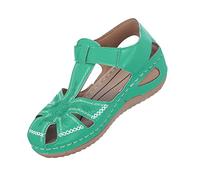 Cocila Sandales De RandonnéE Femmes FerméEs Multicolor Flip Talon Pantoufles Pour BrodéEs Sandales randonnée Femmes Chaussure Orthopedique Chaussure Orthopediques Marche Espadrilles