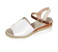 Cocila Sandales Femme Été Confortable Mode De Plage Décontractées À Semelle Plate Pour Femmes Style Européen Et Américain Nouvelle Sandale Plastique Chic Chaussure Ouverte Pied Extra Large Nue