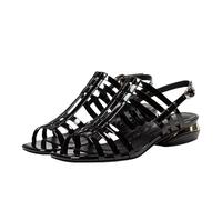 Cocila Sandales Femmes Avec Talon Compensé Confort D'éTé Pour Nouvelles Chaussure En Cuir Souple FrançAis Bout Ouvert Une Bride à Talons Aiguilles DéContractéEs Chaussure Femmes Talon