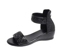 Cocila Sandales Femmes Confort Shoes Adult Female Long Slipper Socks For Women Summer Solid Color Casual Toe Flat Soft Indoor Chaussure Femmes Ete Chic CompenséEs Tongue Plateforme