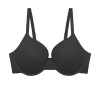 Cocila Soutien-Gorge sans Armatures Classique Femme Size Non Marking Breathable Underwear Removable Double Shoulder Straps Back Three of Buckle Large Breasts Gathered Bra Increased with Ring Le Noir