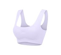 Cocila Soutien-Gorge sans pour Femmes Confort Et Couverture De Sport Femme Grande Taille Coutures Course À Pied Yoga Soutien Gorge Care Forte Poitrine Maintien Brassiere Femme Fille Soutiens Violet