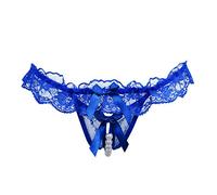 Cocila String Femme Sexy Chic Hot Tanga Perle Massage Dame Tentation Pantalon Culotte Ficelle Drôle Culottes sous Vetements Feminins De Pute Invisible Slip Grande Taille Briefs Women Haute