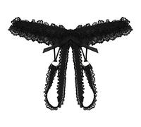 Cocila String Femme Sexy Chic Tanga Femmes Culottes sous-Vêtements Bas Entrejambe Taille Ouverte pour Grande Culotte - Calecon De Pute Et Lingerie Erotique Mini Lot Fille Coquine Hot Ouvert