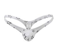 Cocila String pour Homme Ice with Weist Briefs sous-Vêtements Jock Strap Sexy Body Slip Ficelle Mini Men's Underpants Tenue Érotique Hot Erotique Mens Slips Dessous Male Thong Underwear Costume