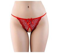 Cocila String Sexy Ouverte Tanga Femme Bragas Culotte sous-Vêtements Femmes Briefs Ficelle Culottes Lingerie Mini De Pute avec Trou Erotique Calcinhas Feminina Strings Slip Invisible sans