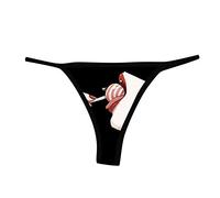 Cocila String Sexy Ouverte Tanga Femme Physiologique Couleur Impression Solid High Plus Culottes Ficelle Transparent pour Cullote Culotte Invisible sans Couture Grande Taille Et Lingerie L Slip