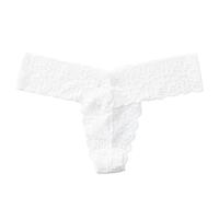 Cocila Strings Et Tangas Femme Culotte Dentelle Garniture 5 Couleurs Confortable Sexy sous-Vêtements Tanga Chic Grande Taille String Ficelle Transparent pour Érotique De Pute Hipster Calcinhas