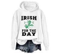 Cocila Sweat À Capuche Femme Longue St Pa Trick'S Irish for The Printed