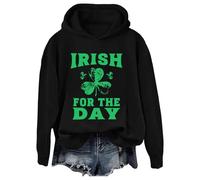 Cocila Sweat À Capuche Femme Longue St Pa Trick'S Irish for The Printed