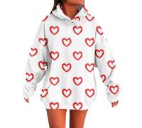 Cocila Sweat-Shirt À Capuche Grandes Tailles Maman Pyjama en Satin