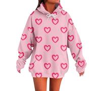 Cocila Sweat-Shirt À Capuche Grandes Tailles Maman Pyjama en Satin