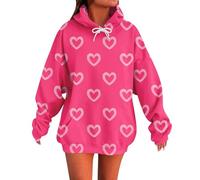 Cocila Sweat-Shirt À Capuche Grandes Tailles Maman Pyjama en Satin