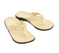 Cocila Tongs Pour Femmes De Surf À Bout Fendu Confortables Adaptées Plage D'Été Et États- Couleur Pente Terre Avec Grande Taille Tong Femme Confortable Orthopédique Chaussure Entre Doigt Jaune 43