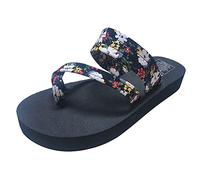 Cocila Tongs Pour Femmes De Surf À Bout Fendu Confortables Adaptées Plage D'Été Sandales Antidérapantes Plat Beach Pantoufles Chaussures Sandale Voute Plantaire Claquettes Femme Tongues Vert 40