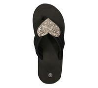 Cocila Tongs Pour Femmes De Surf À Bout Fendu Confortables Adaptées Plage D'Été Talons Hauts Et Semelle Épaisse Femmes Antidérapantes La Plage Étudiantes Femme Confortable Tong Confort Sexy Or 39