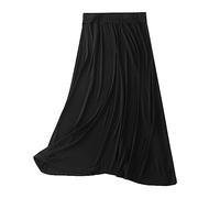 Cocila Tutu Danse Classique Fille DéContracté Lâche Doux Taille Haute Solide Une Ligne Ourlet Longue Cheville Longueur Jupes Black L Jupes Rouge Rouge Femmes Tulle Blanc Red Skirt Verte en Noir