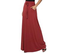 Cocila Tutu Danse Classique Fille Pet Rideau Femmes Automne et Hiver Pull Base Artefact Jupes Chemise Ourlet Couverture Hanche à L'intéRieur Pli Polyvalent Watermelon Red XL Annee 80 Femmes