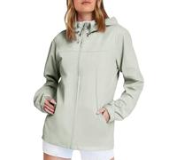 Cocila Veste De Pluie LéGèRe Pour Femme Coupe Vent Fermeture éClair Avec Capuche RandonnéE En Plein Air Pull Long Cardigan Femmes (White Xl) Veste Beige Femmes Noir Cuir Vestes RandonnéE