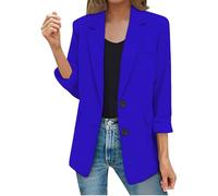 Cocila Veste DéContractéE pour Femmes Poches Manches Longues Bouton Ouvert sur Le Devant De Travail à Manteau Marron Bomber Blouson Printemps ÉTé Brune Bomber Courte Blanche en Cuir