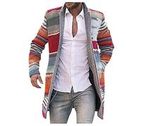 Cocila Veste Homme Hiver Avec Capuche Fourrure Cardigan - homme imprimé coupe-vent classique à manches longues Doudoune Sans Chauffante