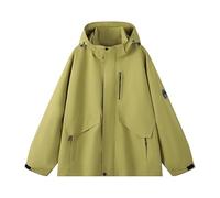 Cocila Vestes Pour Femmes Sports De Plein Air DéContractéEs Salopettes à Capuche Gilet (Light Yellow S) Veste Jeans Veste Cuir Bi Matiere Grande Taille Manteaux Sans Manche Doudoune