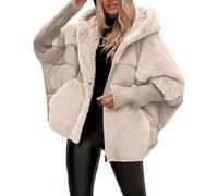 Cocila Women's Long Sleeved Patchwork Winter Casual Coat Manteau Matelassé Veste Cuir Veste Simili Cuir Femmes Grande Taille Coton Doudoune Chaude Hiver MolletonnéE Homme ImperméAble Avec Capuche