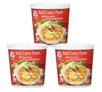 Cock - Pâte de Curry Rouge - Paquet de 3 (3 x 400g)