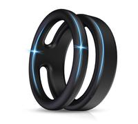 Cock Ring Set Erection Testicule Stretcher Ball Stretcher Scrotum Bondage Testicule Anneaux Cock Rings Cock Ring pour Retarder L'éjaculation Sex Toys pour Couples Hommes,Sèxtôyse Plaisir T-Shirt KCZ4