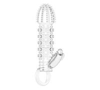 Cock Ring Set Testicule Stretcher Ball Stretcher Scrotum Bondage Testicule Anneaux Cock Rings Pénis Anneau pour Retarder L'éjaculation Sex Toys pour Couples Hommes KCZ6