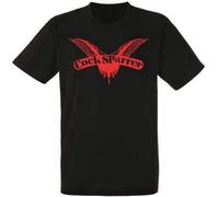 Cock Sparrer Logo T-shirt noir Rock Band Shirt Heavy Metal Tee Noir L, Noir , L