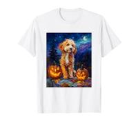 Cockapoo Halloween Night Thanksgiving Fall Dog Lover T-Shirt