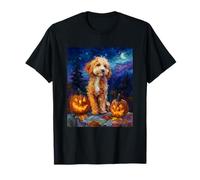 Cockapoo Halloween Night Thanksgiving Fall Dog Lover T-Shirt