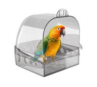 Cockatiel Bird Bath Conure Tub Portable Shower Bathtub for Home Aviary