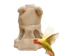 Cockatiel Costume, Cute Bird Costume, Bear Shape Parrot Cloth, Warm Parrot Cloak, Multi-Purpose Bird Clothes, Parrot Cosplay Prop, Bird Apparel for Conures, Cockatiel Outfit, Fun Bird Dress-Up,