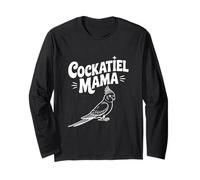 Cockatiel Mama Bird Lover pour Les propriétaires d'animaux Manche Longue
