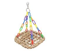 Cockatiel Seagrass Swing - Bird Chewing Toy With Fixed Buckle
