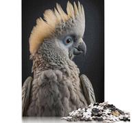 Cockatoo Sitting Poster Puzzle 1000 Pièces Educa Jouet en Bois Cadeau Unique Décoration Intérieure Jeu Éducatif Challenge Toy pour Adultes Et Enfants À Partir De 12 Ans 1000pcs (38x26cm)