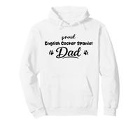 Cocker Anglais Fier Chien Papa Patte Sweat à Capuche