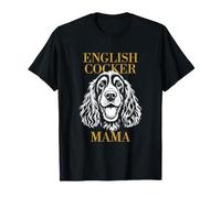 Cocker Anglais Mama Dog Mom Womens T-Shirt