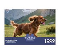 Cocker Spaniel 1000 Pièces Jigsaw Puzzle Animal de Compagnie Chien pour Adultes Classiques Cadeaux Défi Jouets 38x26cm/1000pcs