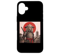 Cocker Spaniel Samurai Warrior, Chien Ukiyo-e Japonais Vintage Coque pour iPhone 16 Plus