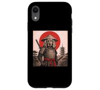 Cocker Spaniel Samurai Warrior, Chien Ukiyo-e Japonais Vintage Coque pour iPhone XR