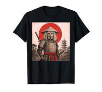 Cocker Spaniel Samurai Warrior, Chien Ukiyo-e Japonais Vintage T-Shirt