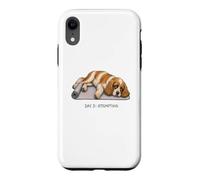 Cocker Spaniel Yoga Dog Day 3 Tentative Coque pour iPhone XR