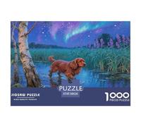 Cocker Spaniel1000 Pieces Jigsaw Puzzles for Adults and Kids Family Game Animal de Compagnie chienChallenging for Home Decoration Great Gift Idea38x26cm/1000pcs