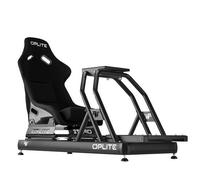 Cockpit de simulation automobile OPLITE R8 Fury Black avec siège RS1 FiberCore, noir