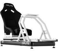 Cockpit de simulation de course Oplite R8 Fury Blanc